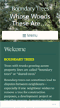 Mobile Screenshot of boundarytrees.com
